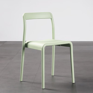 簡約北歐風鏤背休閒椅